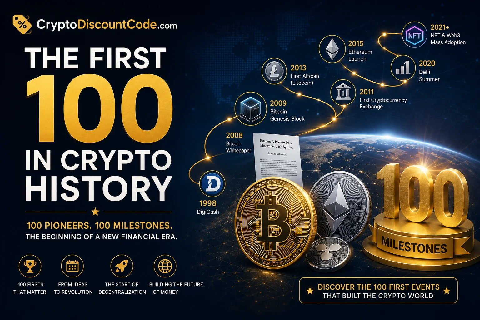 Crypto Firsts 100 list illustration